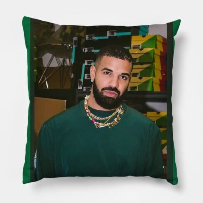 Drake Green Throw Pillow Official Drake Merch