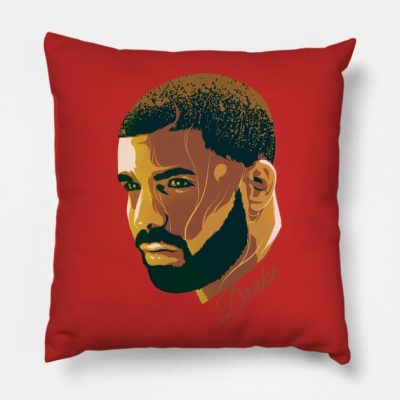 Drake 2 Throw Pillow Official Drake Merch