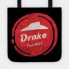 Cosplay Parody Pizza Hut Vintage Music Lovers Drak Tote Official Drake Merch
