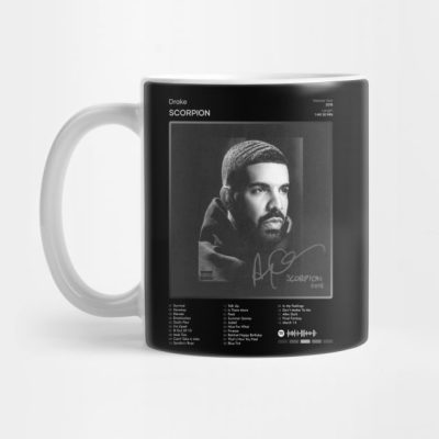 Drake Scorpion Tracklist Album Mug Official Drake Merch
