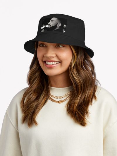 Drake Canadian Rapper Black And White Aesthetics Photos Collage - 1 Bucket Hat Official Drake Merch