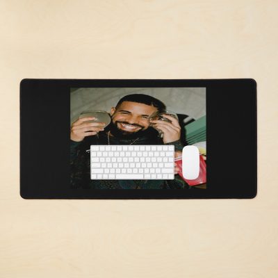 Cup And Ring Graphic - Drake Mouse Pad Official Drake Merch