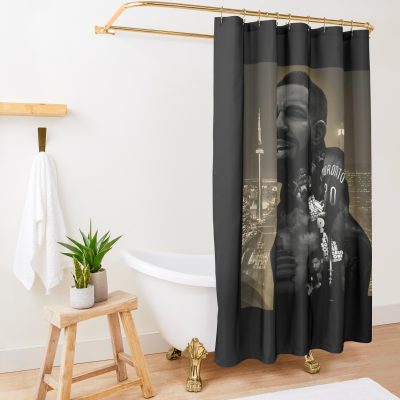 Drake Vintage Shower Curtain Official Drake Merch
