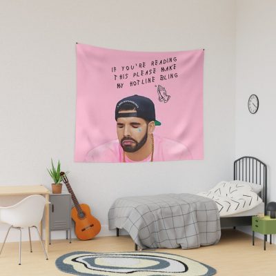 Drake Hotline Tapestry Official Drake Merch